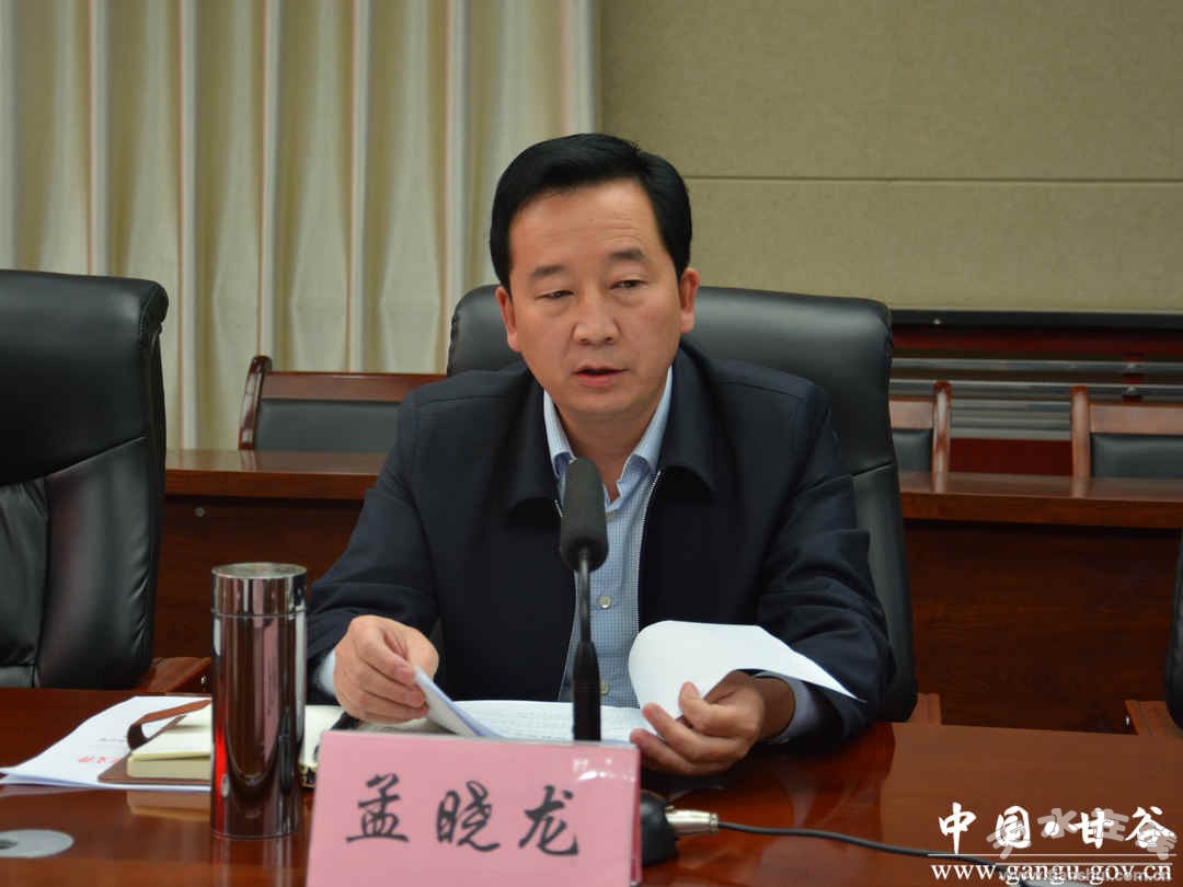 (县委常委,常务副县长孟晓龙讲话)