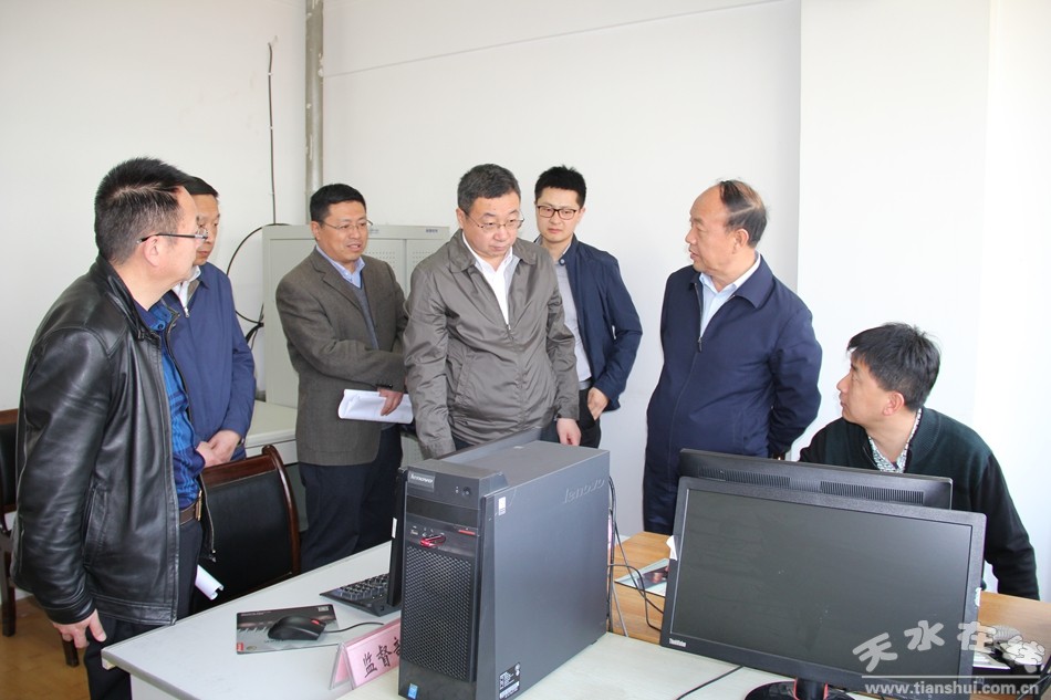 省公共资源交易局调研天水市公共资源交易工作(图)