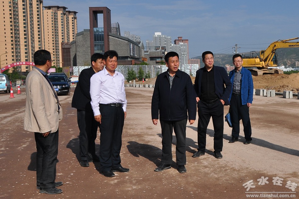 秦州区长刘文玺调研秦州区部分重大项目建设(图)