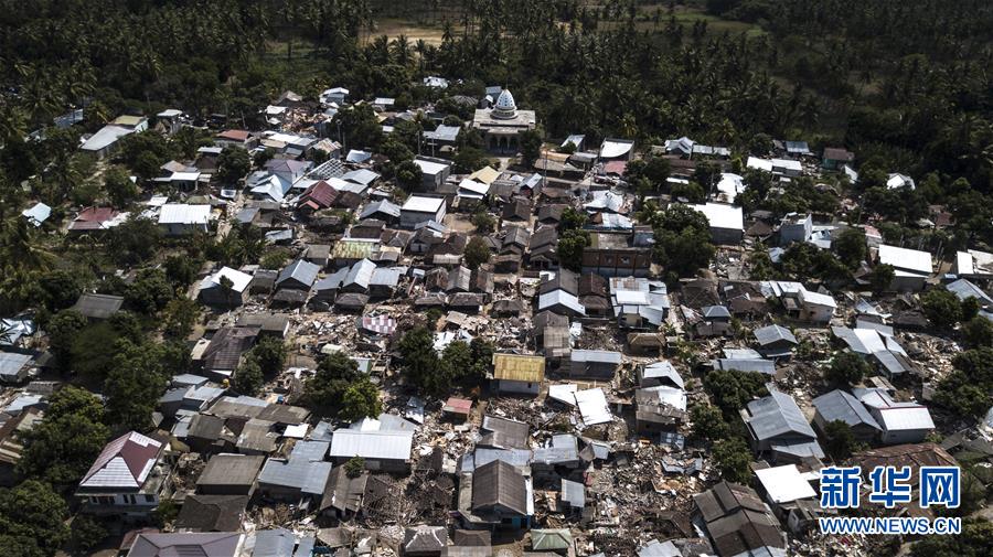 (国际)(18)印尼龙目岛地震死亡人数升至131人