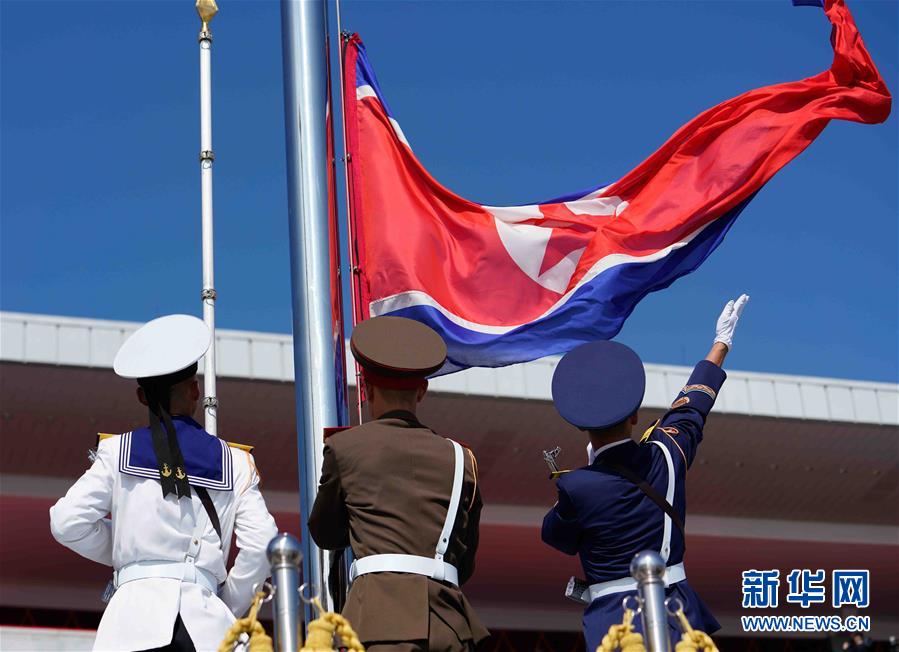 （国际）（2）朝鲜举行阅兵集会庆祝建国70周年