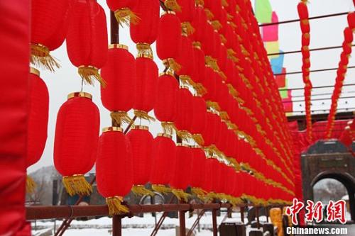 资料图:年味儿浓郁。苍雁 摄