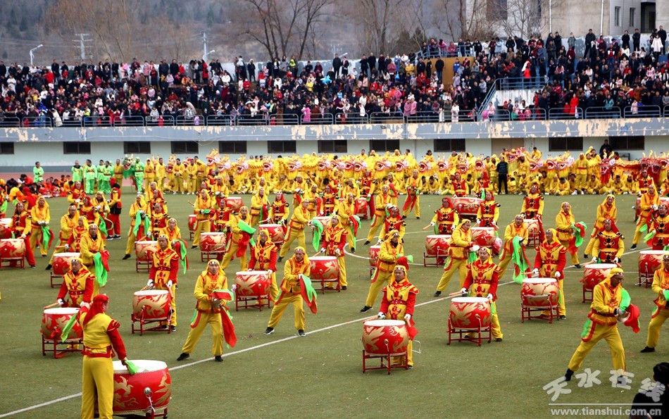 清水县元宵节社火展演活动将在县体育中心举行