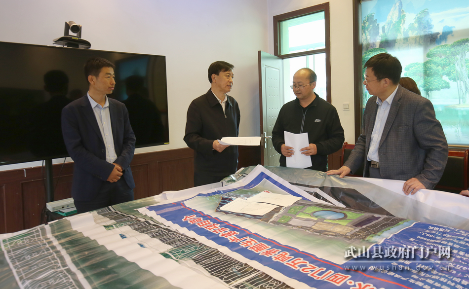 马勤学调研工业经济运行及工业项目建设工作(图)