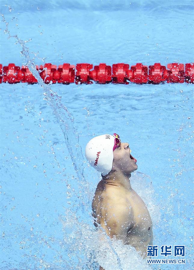 （游泳世锦赛）（3）游泳――男子400米自由泳：孙杨夺冠