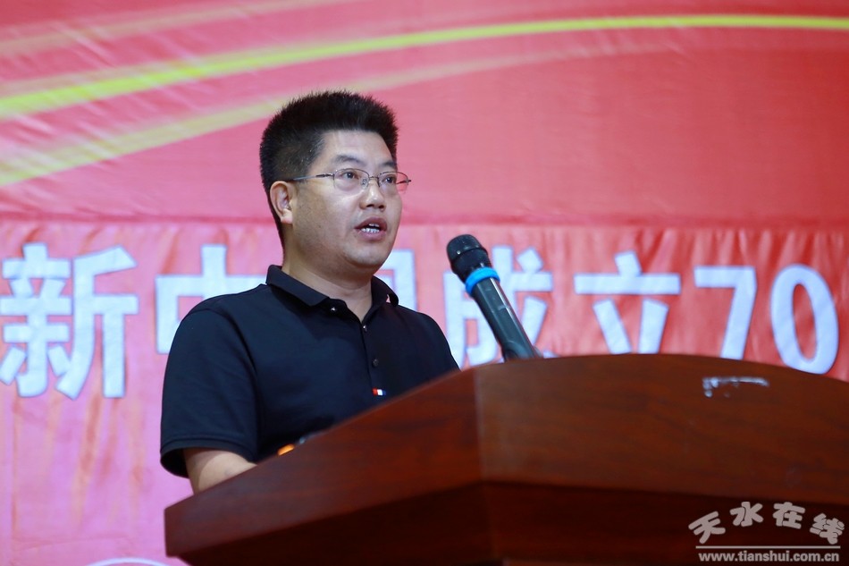 甘肃省律师行业首届羽毛球赛天水赛区开赛图