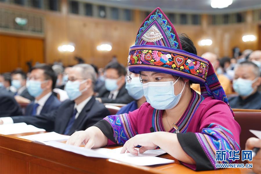 (两会·政协开幕·XHDW)(13)全国政协十三届三次会议在京开幕
