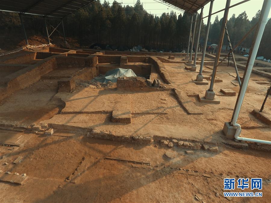 (图文互动)(1)龙门石窟考古发现唐代塔基 初步推测为印度高僧墓塔