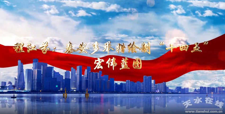 程江芬:秦安多举措绘制"十四五"宏伟蓝图(二)